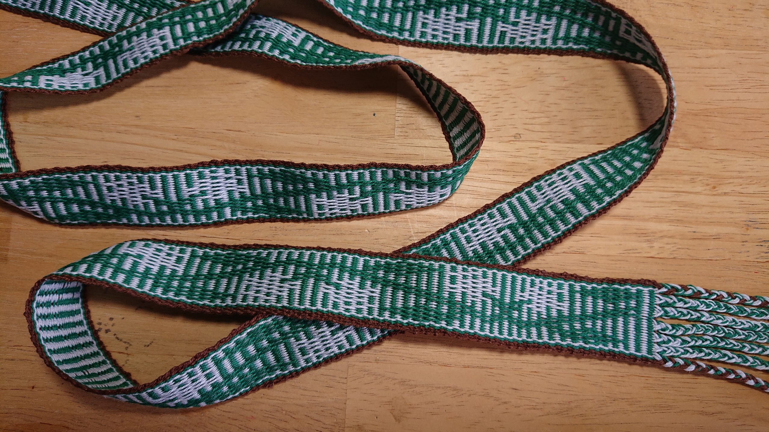 Eadgyth aet Staeningum – Inkle-woven belt